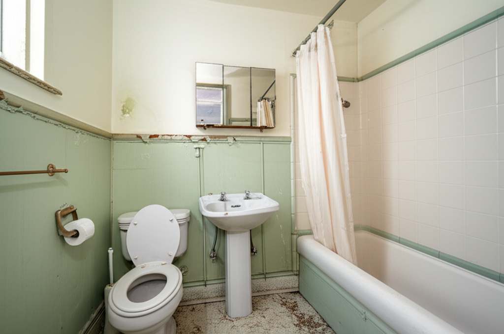 Bathroom Upgrade - Before
